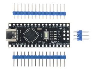Arduino Nano, USB-C, 328P, CH340, non-welded