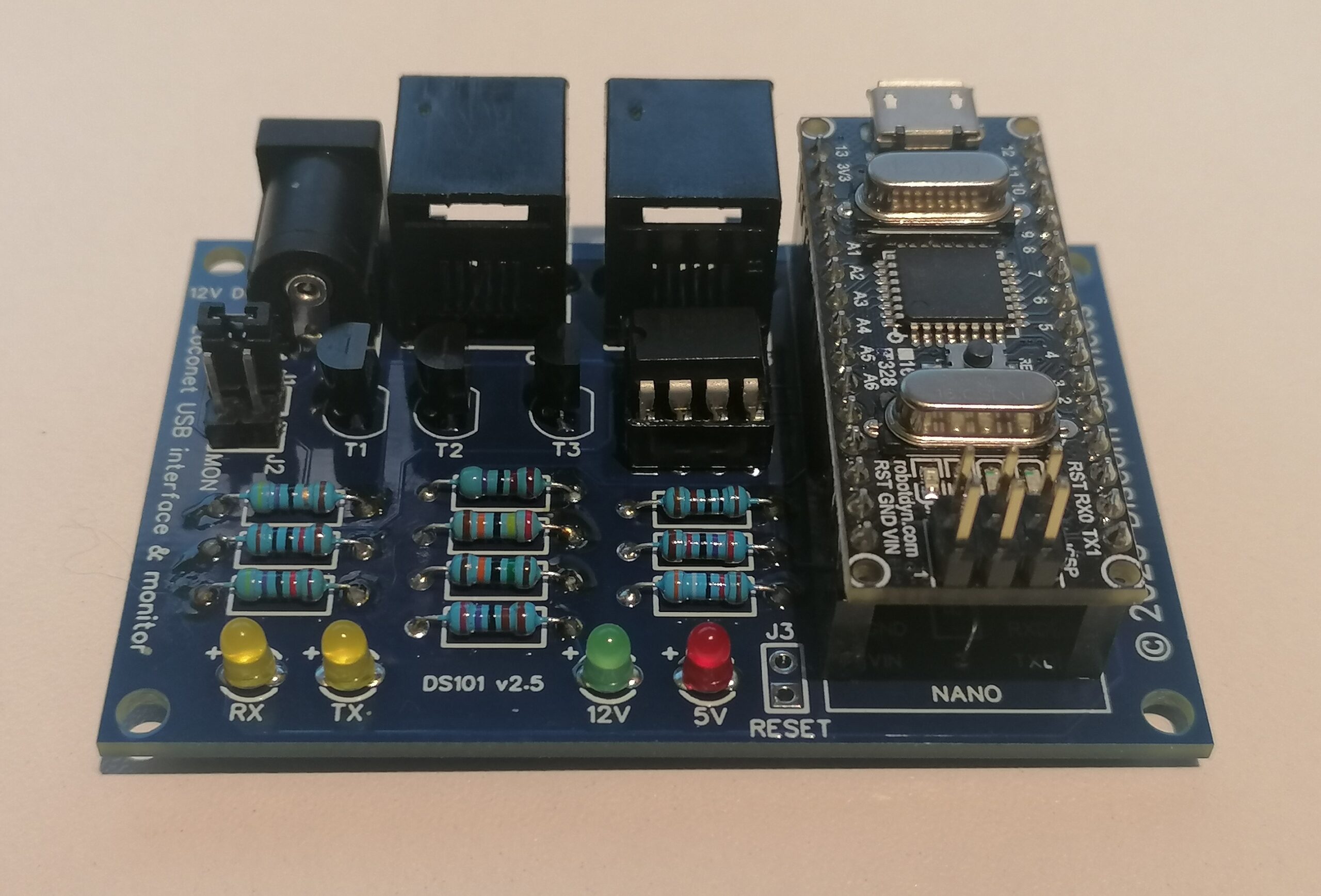 DS101 - Lnet USB interface & monitor
