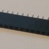 Header, single row, female, 15 pin, 2.54mm